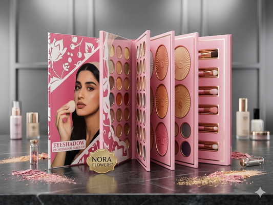 Nora flower makeup kit 5in1