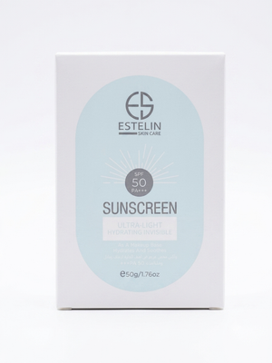 Estelin SPF 50 PA++ Sunscreen - Fade Spots, Bright Complete & No White Cast (50g)