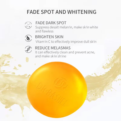 Private Label Skin Care Deeply Cleaning Vitamin C Hand Soap
Face Wash Body Moisturizing Whitening Soap 100g