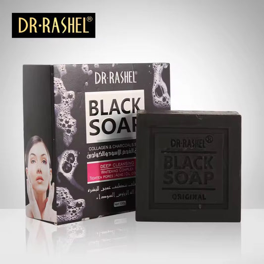 Dr. Rashel Black Soap (Collagen & Charcoal)