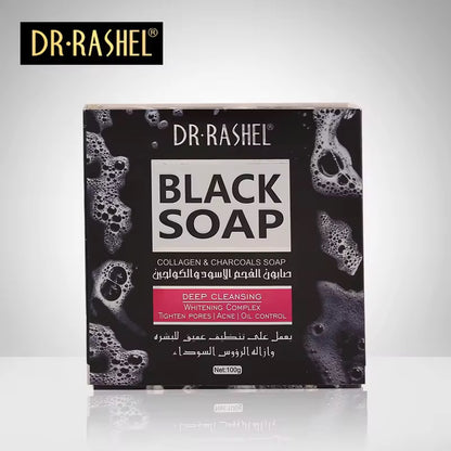 Dr. Rashel Black Soap (Collagen & Charcoal)