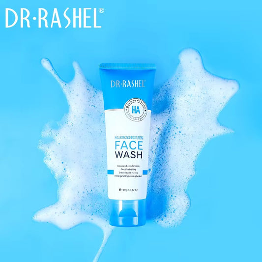 DR RASHEL Facial Cleanser Deep Cleansing Moisturizing Hydrating Hyaluronic Acid Face Wash 100ml