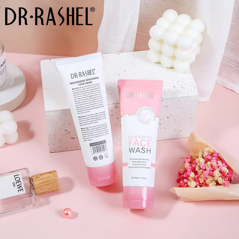 DR RASHEL Niacinamide Whitening Fade Dark Spots Face Wash 100g