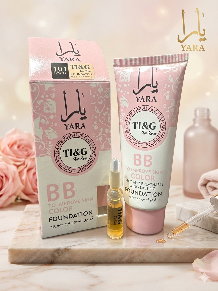 Yara TL&G BB To improve skin color Foundation