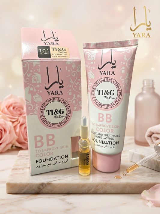 Yara TL&G BB To improve skin color Foundation