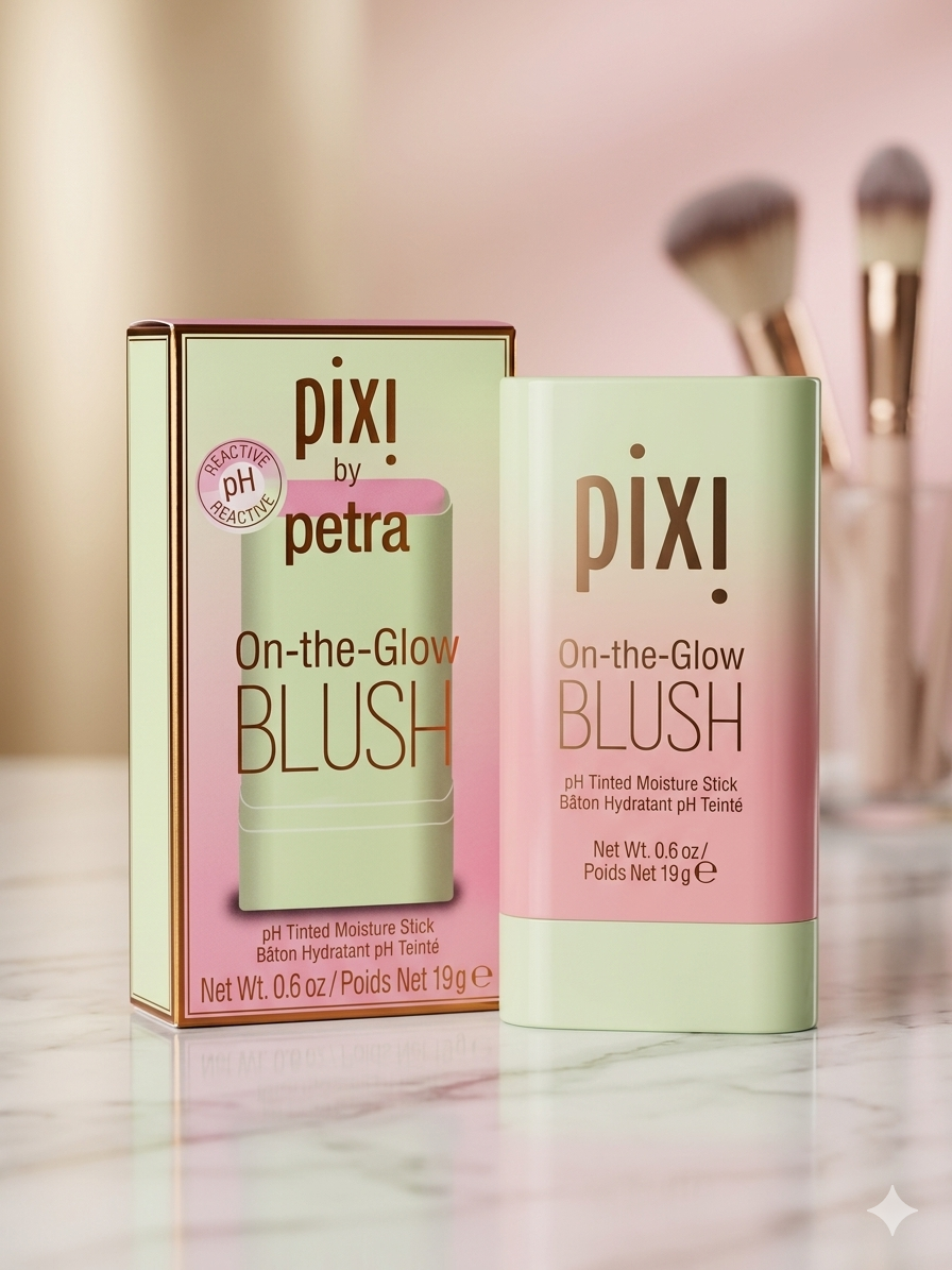 Pixi on The  Glow stick blush