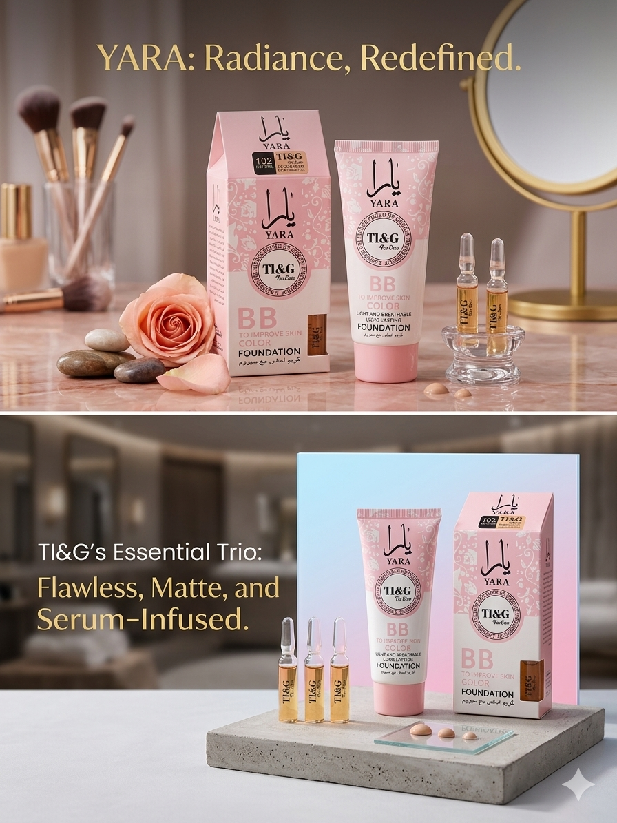 Yara TL&G BB To improve skin color Foundation
